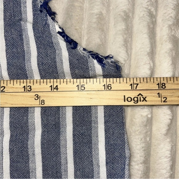 CLOTH & STONE WOMEN’S FRAY BUTTON BACK TANK TOP: XS - Picture 7 of 7